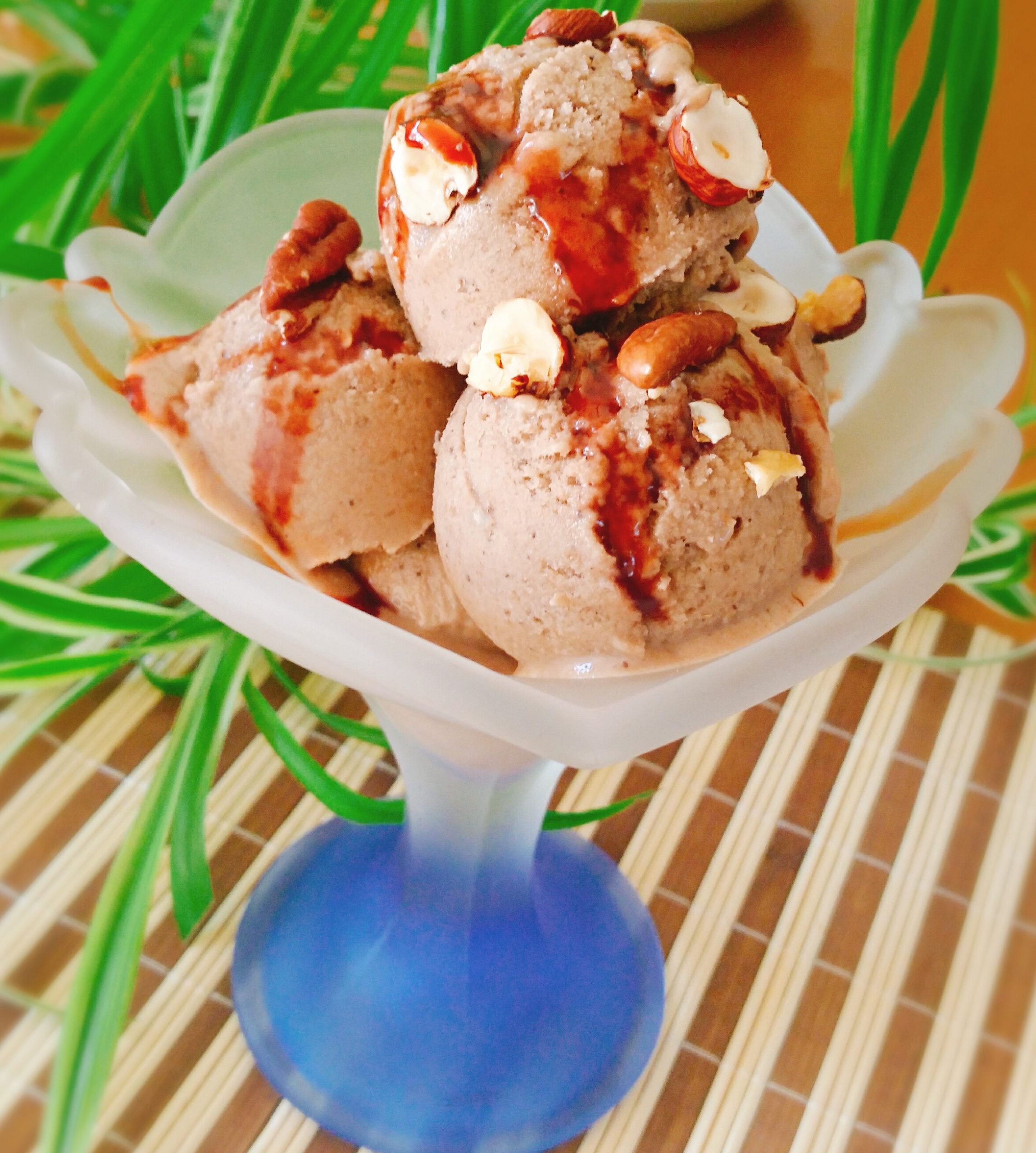 VEGAN CHOCOLATE BANANA ICE CREAM * Alla_Nutrition